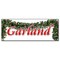 Signmission GARLAND BANNER SIGN x-mas xmas trees decor wreaths santa holiday Christmas fresh B-Garland - alternate 1